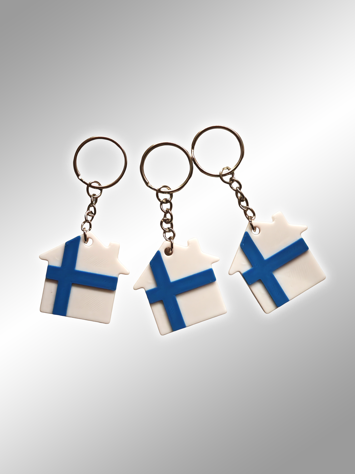 Talo-Suomi-avaimenperä 3 kpl