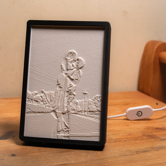 Valomuisto - Personoitu valokuvavalaisin