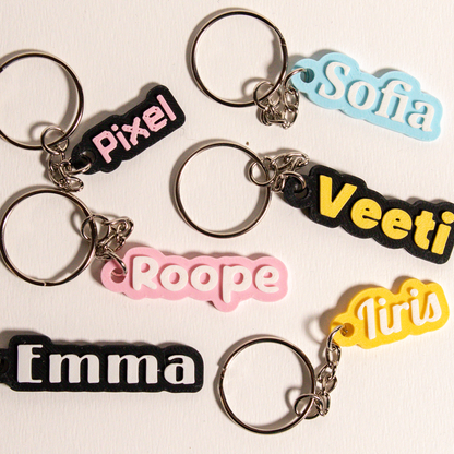 Avaimenperä omalla nimellä