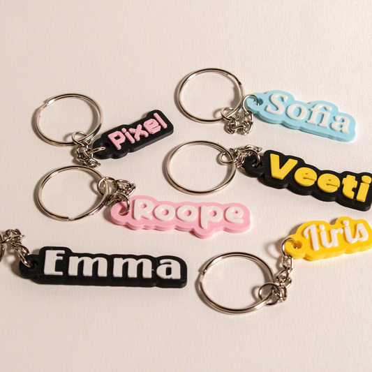 Avaimenperä omalla nimellä