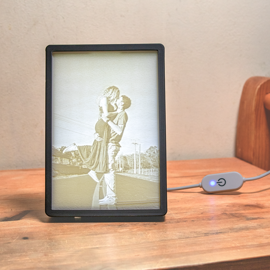 Valomuisto - Personoitu valokuvavalaisin