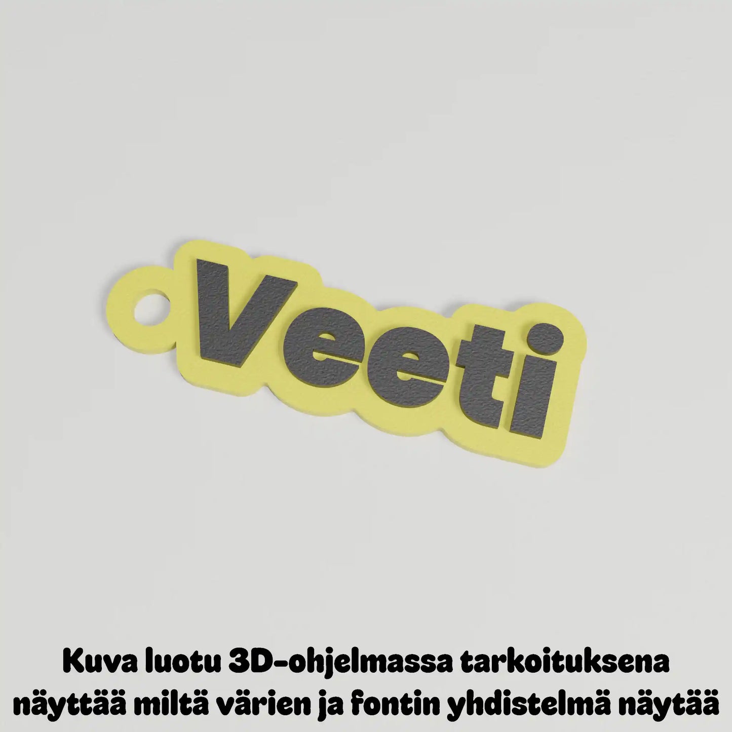 Avaimenperä omalla nimellä