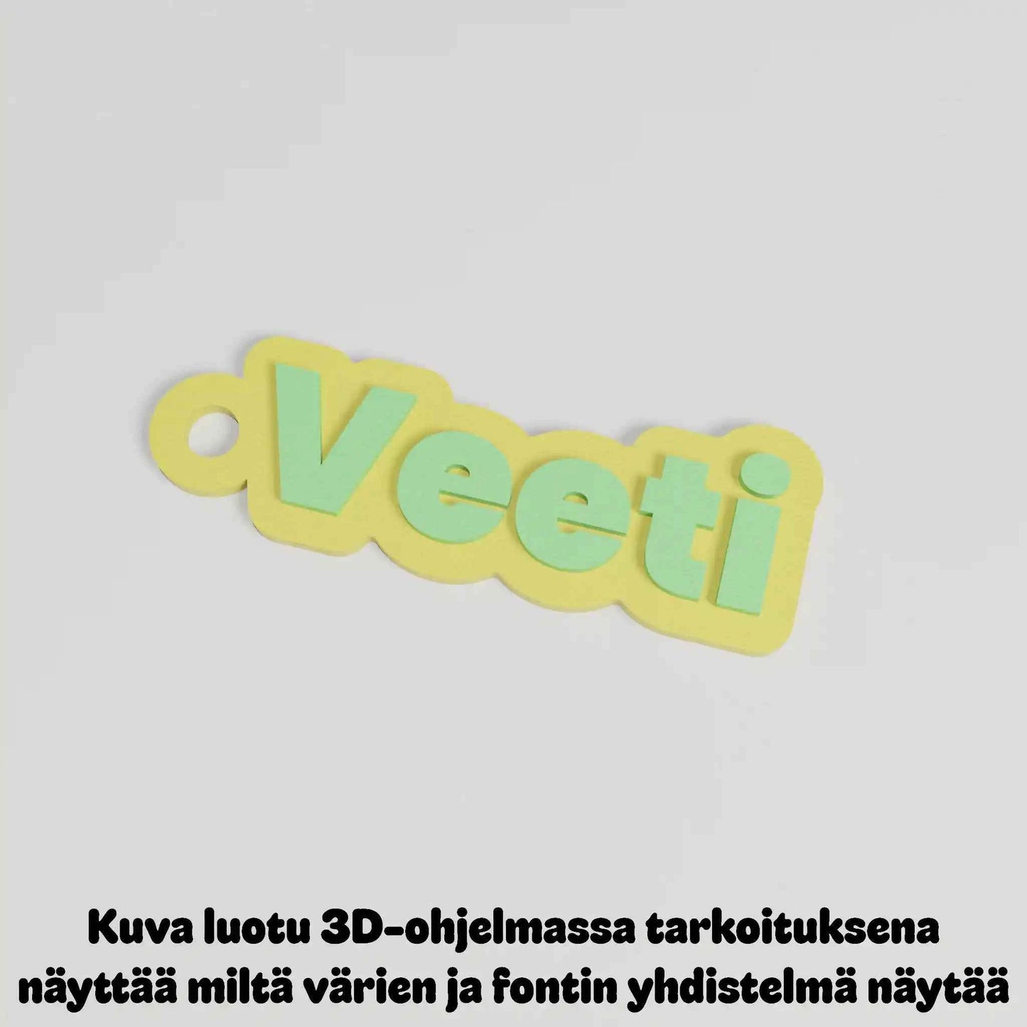 Avaimenperä omalla nimellä