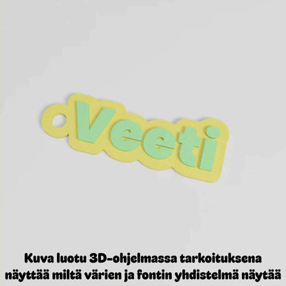 Avaimenperä omalla nimellä