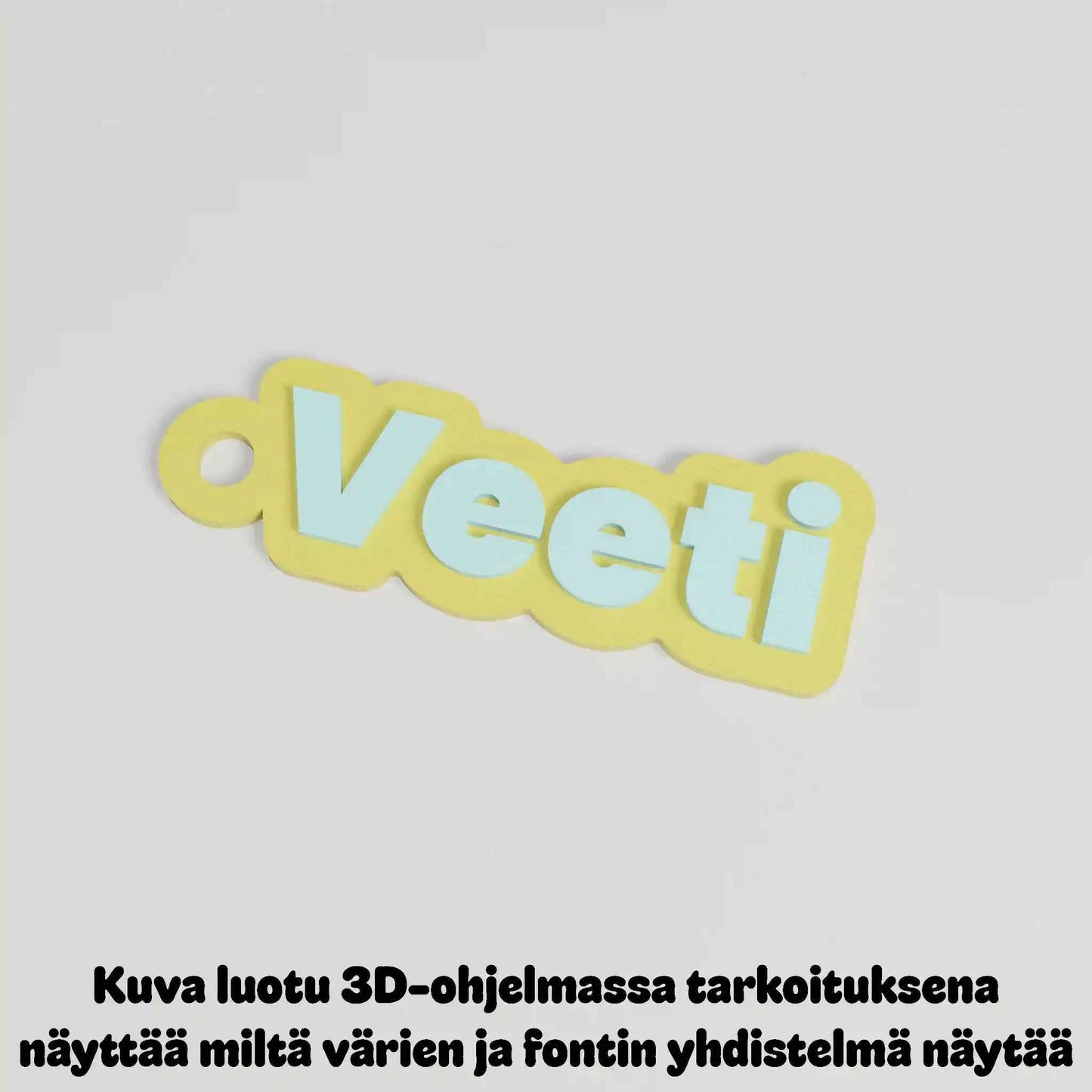 Avaimenperä omalla nimellä