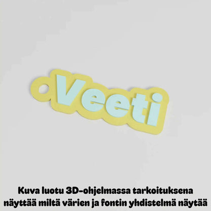 Avaimenperä omalla nimellä
