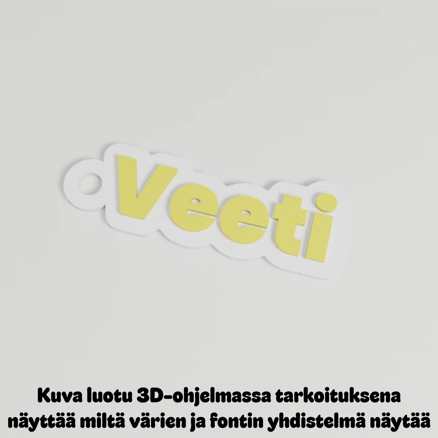 Avaimenperä omalla nimellä