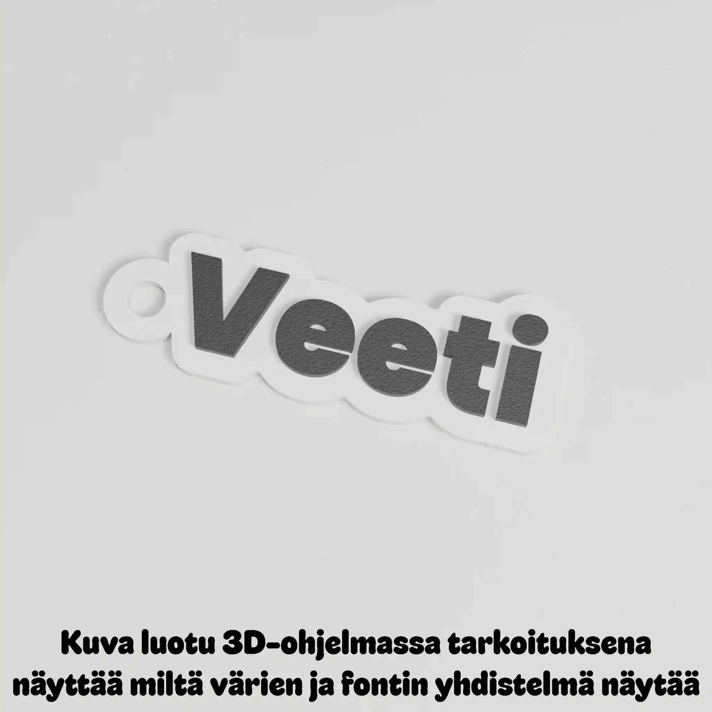 Avaimenperä omalla nimellä