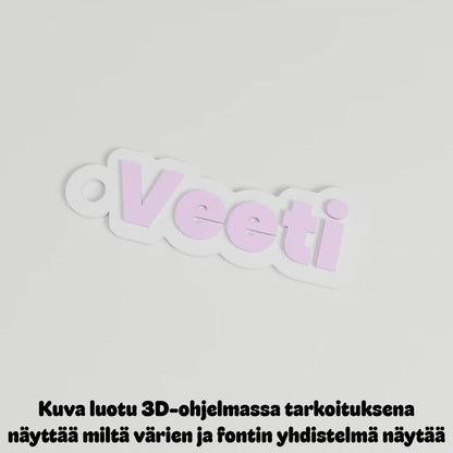 Avaimenperä omalla nimellä