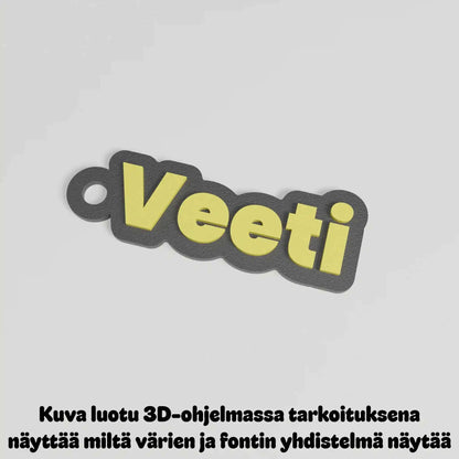 Avaimenperä omalla nimellä