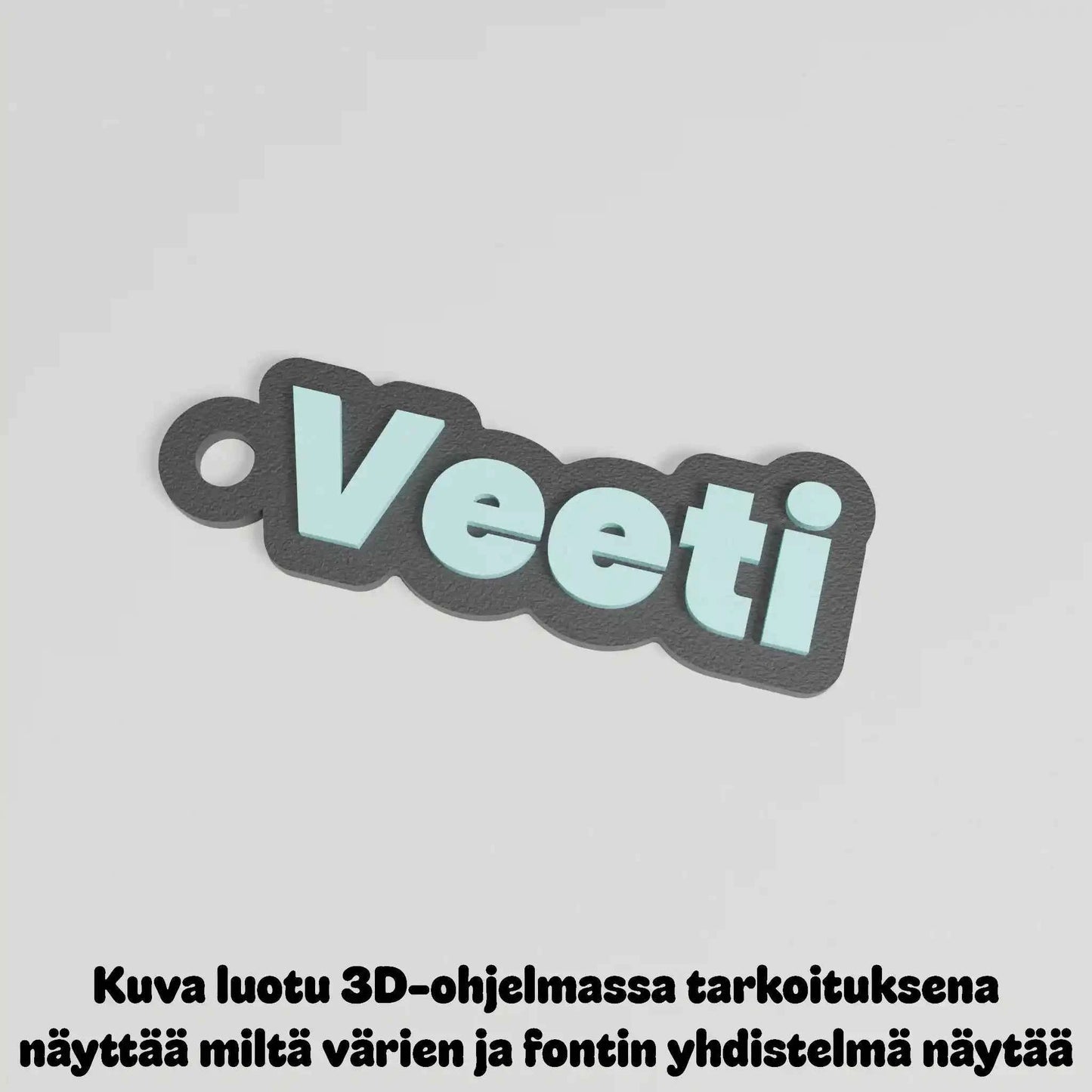 Avaimenperä omalla nimellä