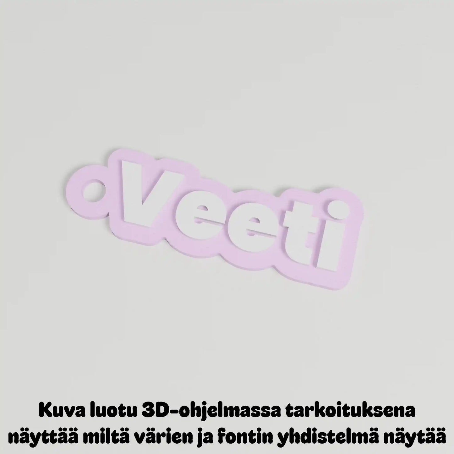 Avaimenperä omalla nimellä