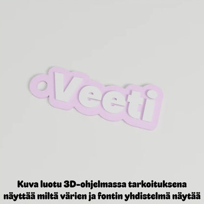 Avaimenperä omalla nimellä