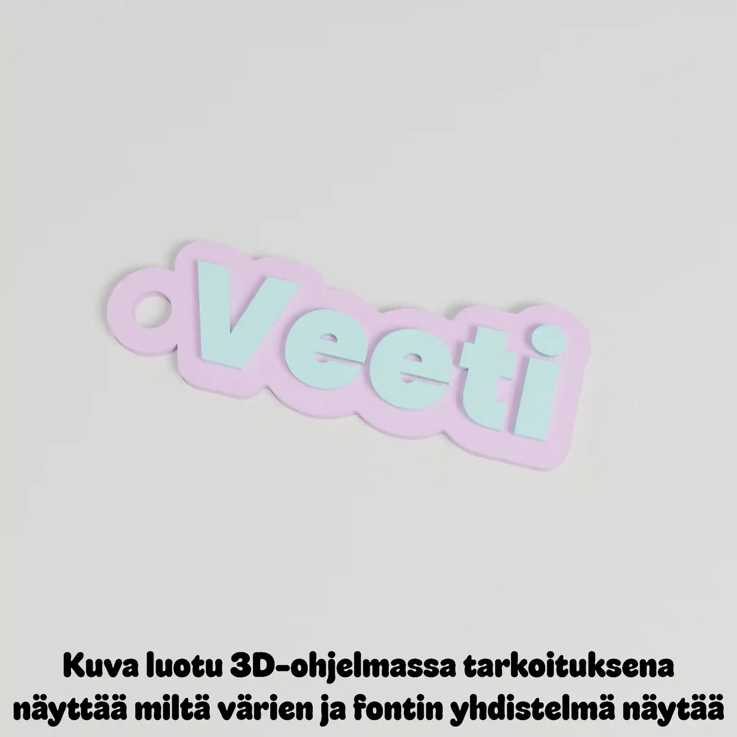 Avaimenperä omalla nimellä