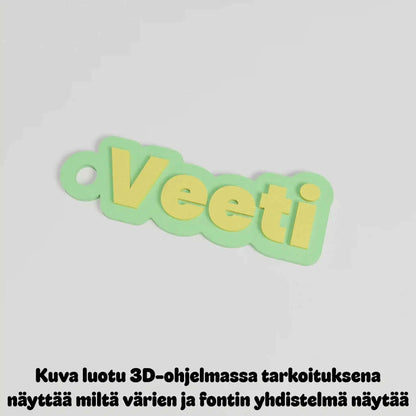 Avaimenperä omalla nimellä