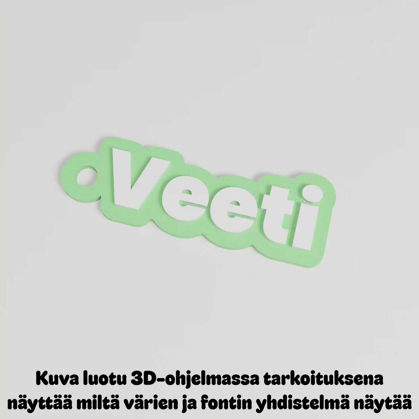 Avaimenperä omalla nimellä