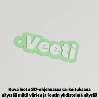 Avaimenperä omalla nimellä