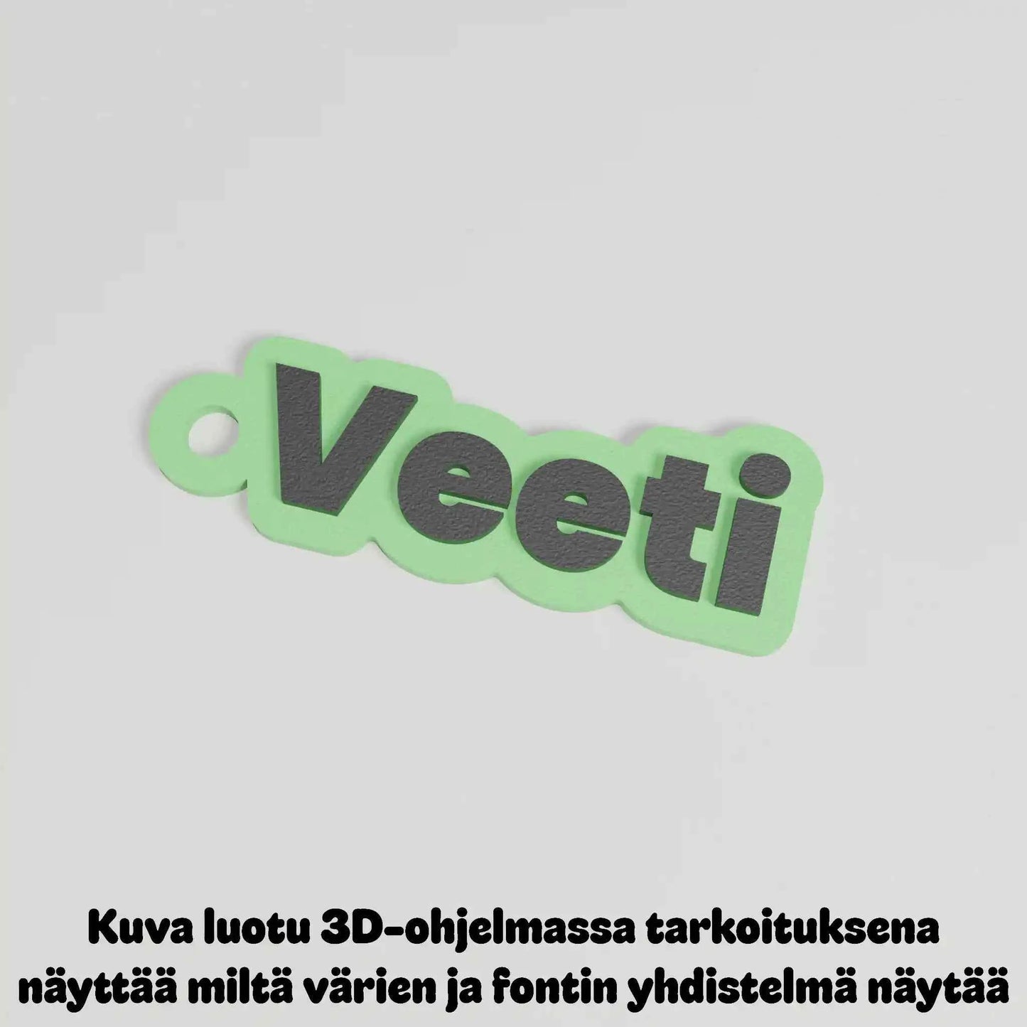 Avaimenperä omalla nimellä