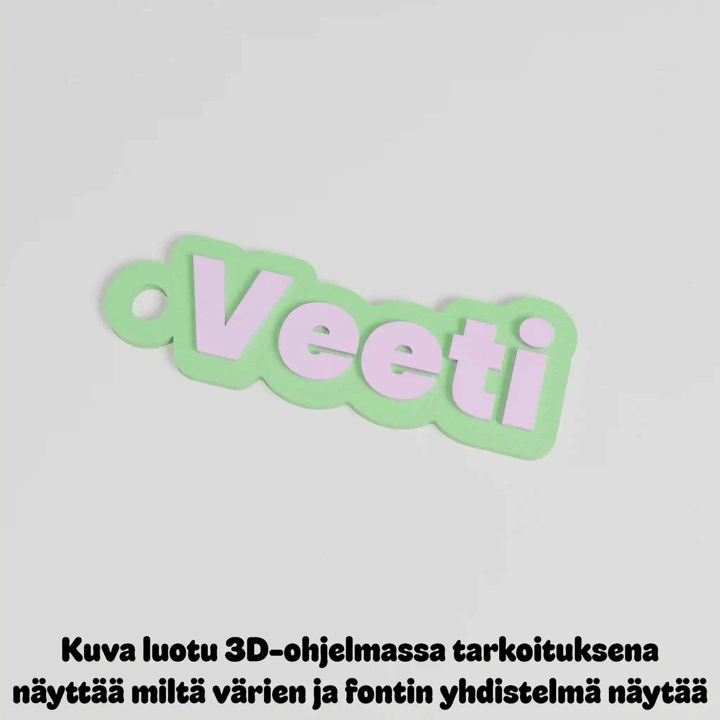 Avaimenperä omalla nimellä