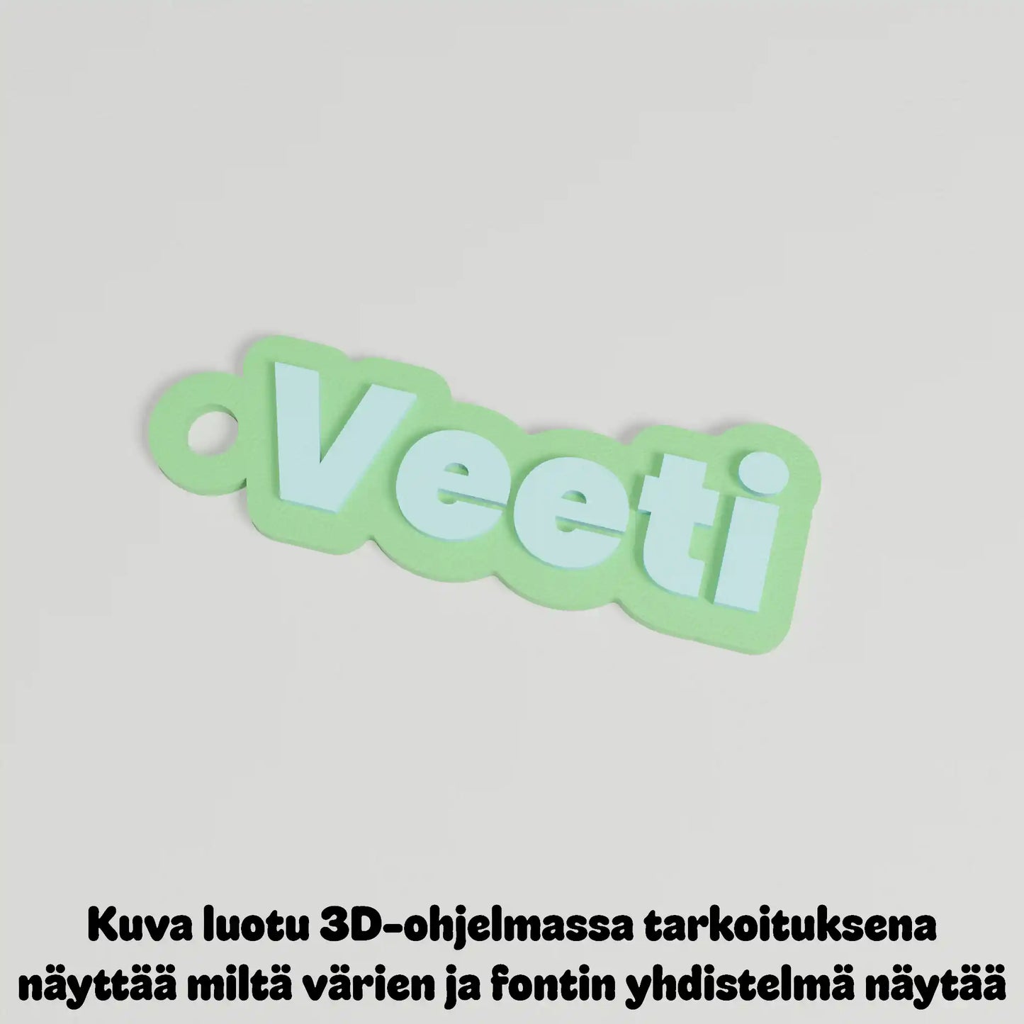 Avaimenperä omalla nimellä