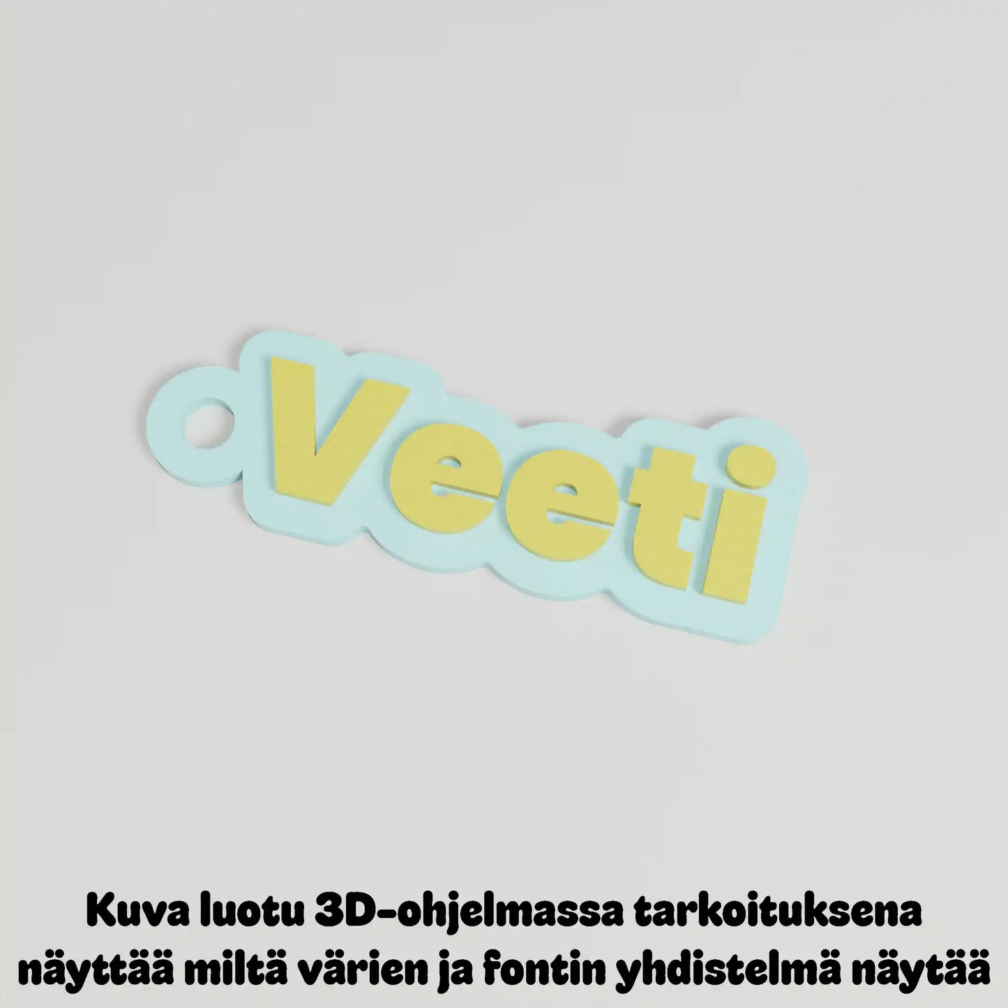 Avaimenperä omalla nimellä