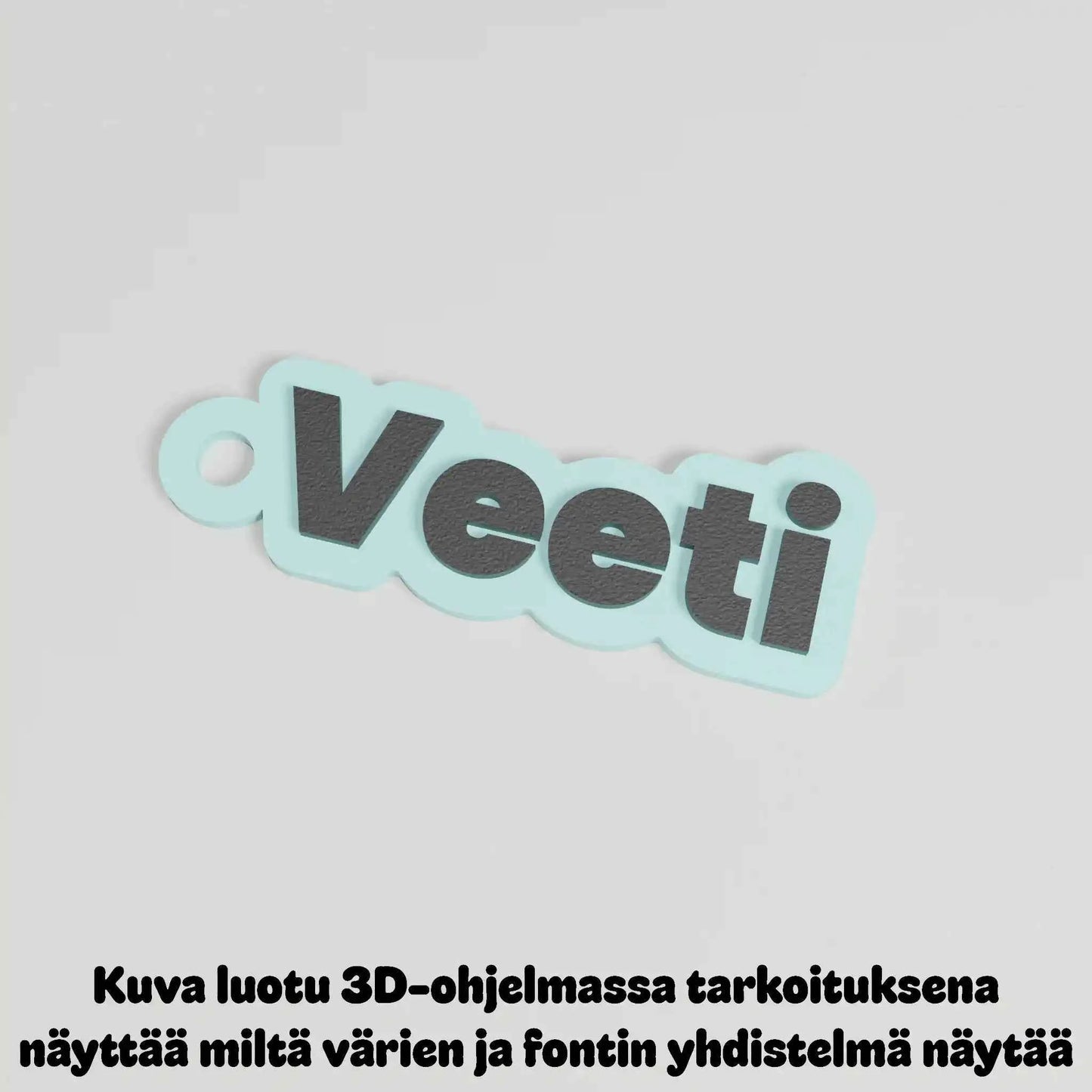 Avaimenperä omalla nimellä