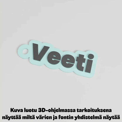 Avaimenperä omalla nimellä