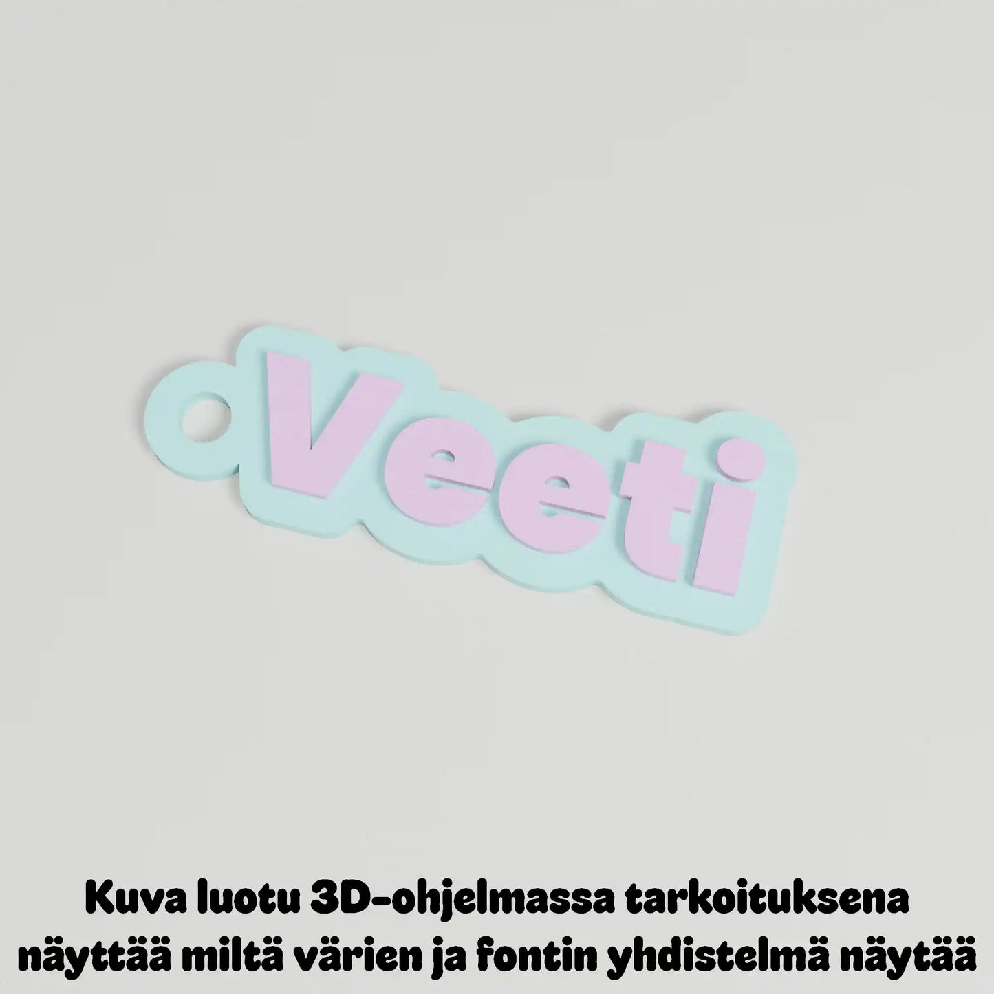 Avaimenperä omalla nimellä
