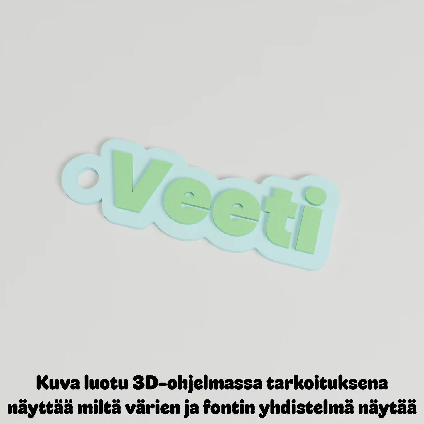 Avaimenperä omalla nimellä