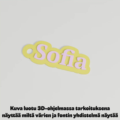 Avaimenperä omalla nimellä