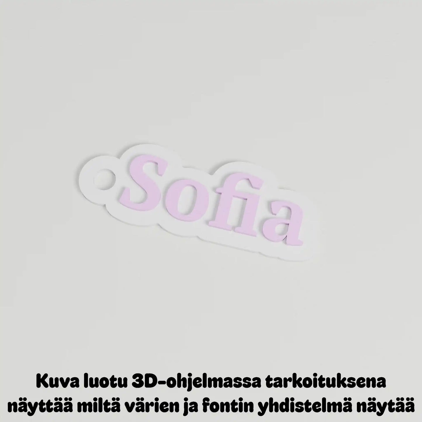 Avaimenperä omalla nimellä