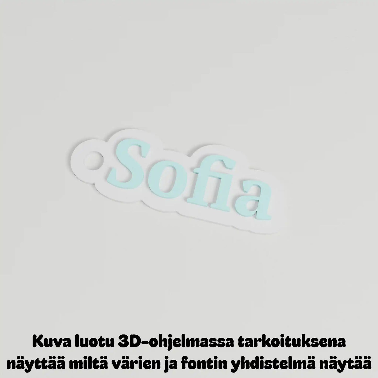 Avaimenperä omalla nimellä