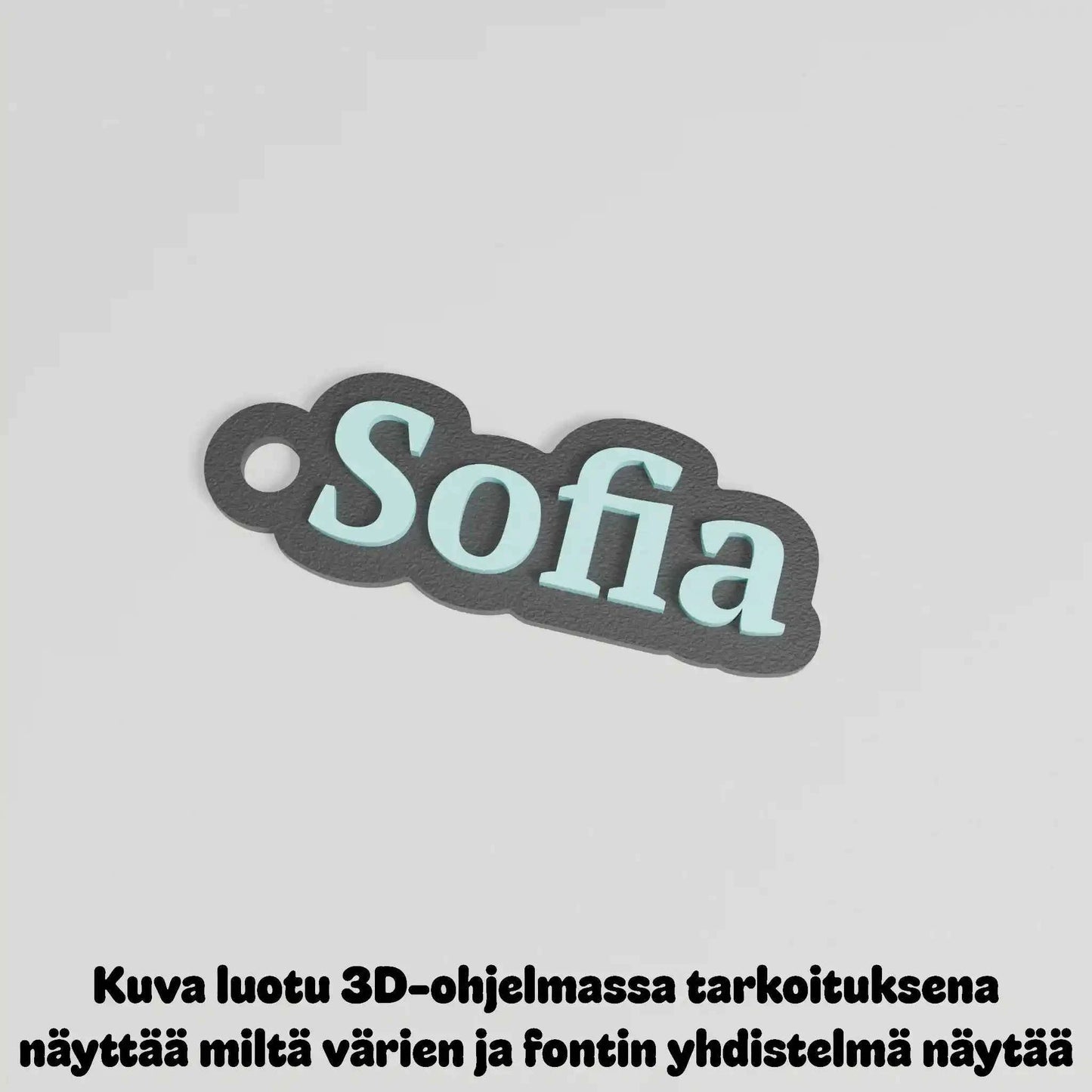 Avaimenperä omalla nimellä