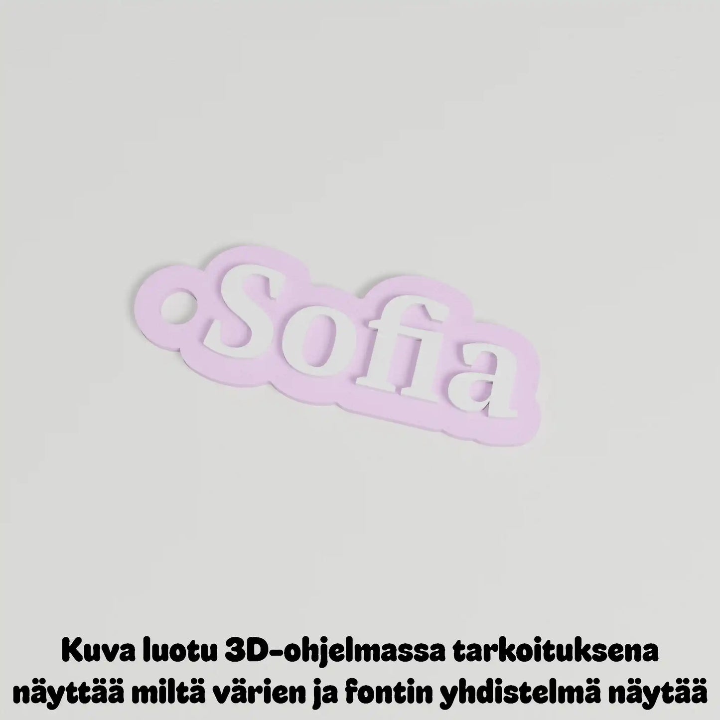 Avaimenperä omalla nimellä