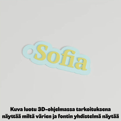 Avaimenperä omalla nimellä