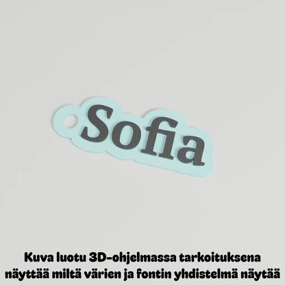 Avaimenperä omalla nimellä