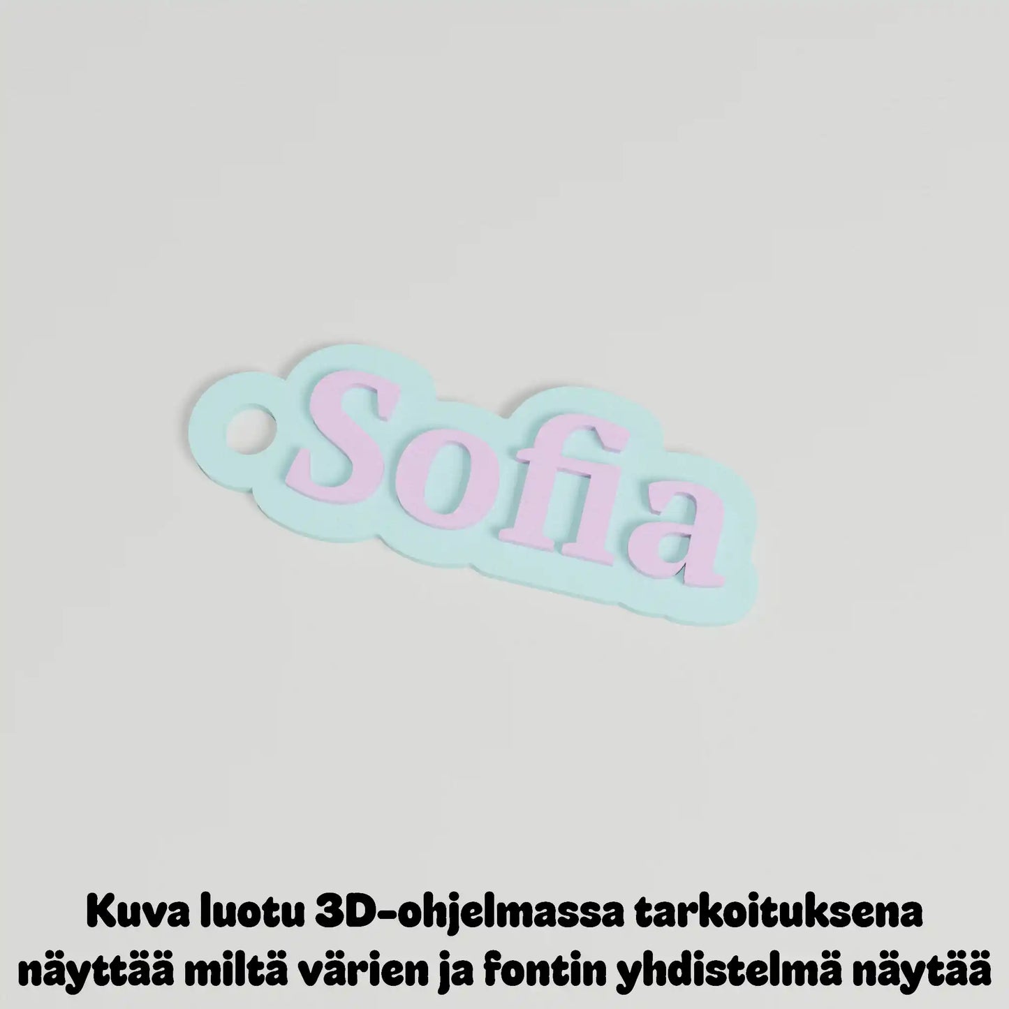 Avaimenperä omalla nimellä