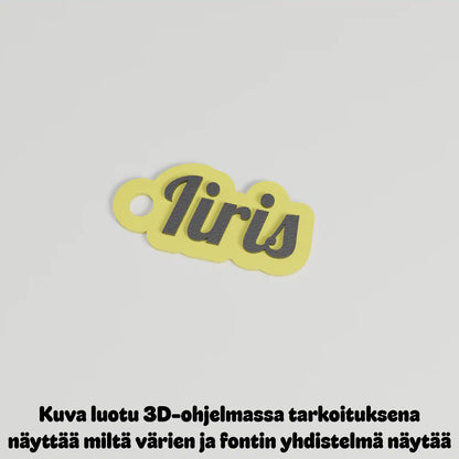 Avaimenperä omalla nimellä