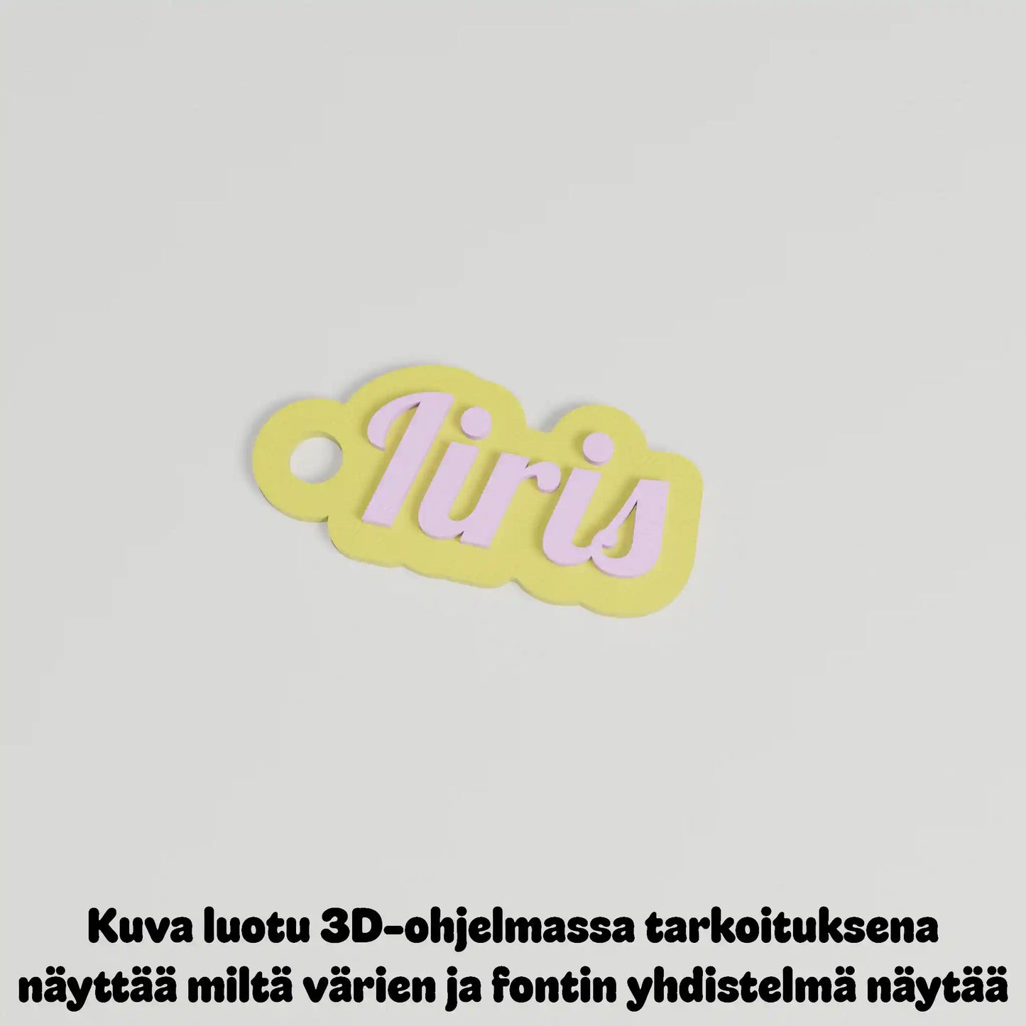 Avaimenperä omalla nimellä