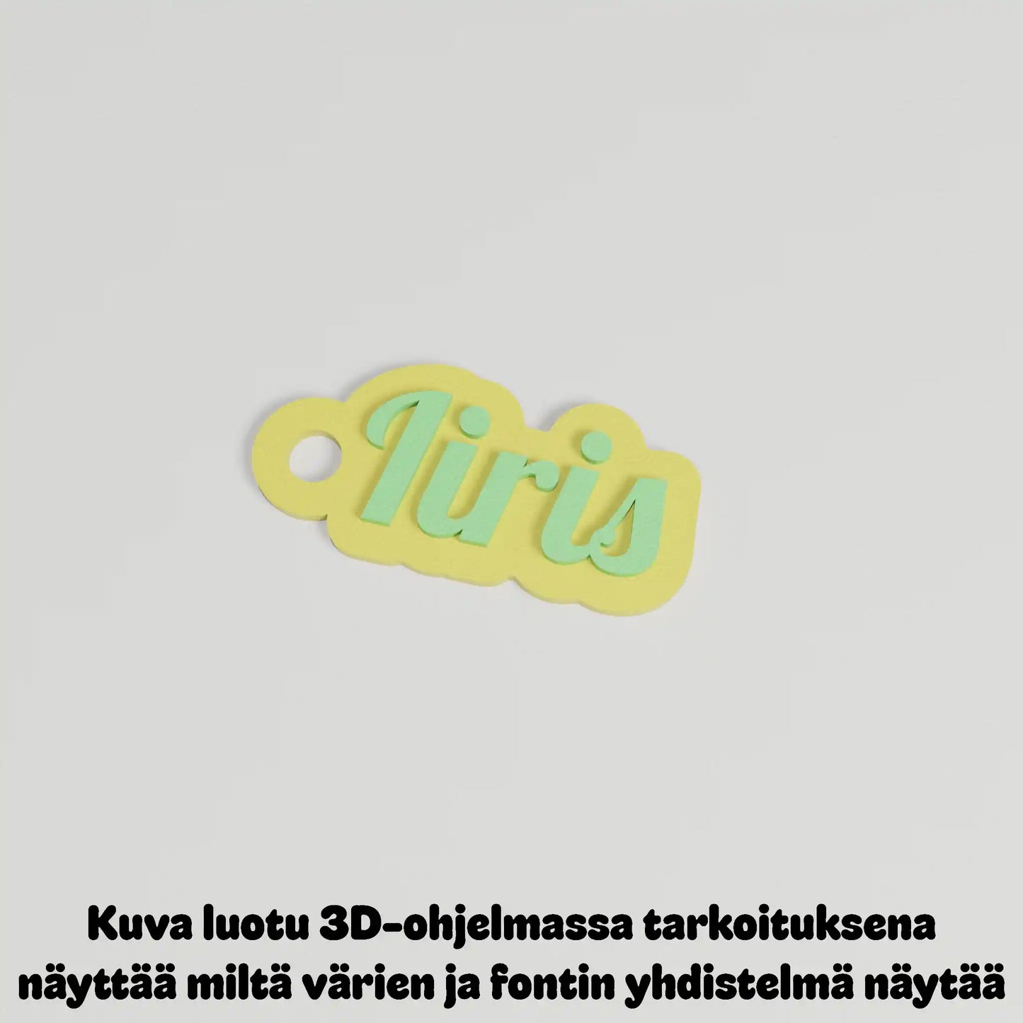 Avaimenperä omalla nimellä