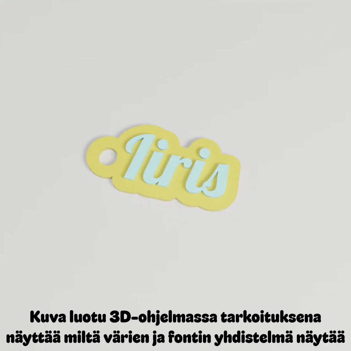 Avaimenperä omalla nimellä