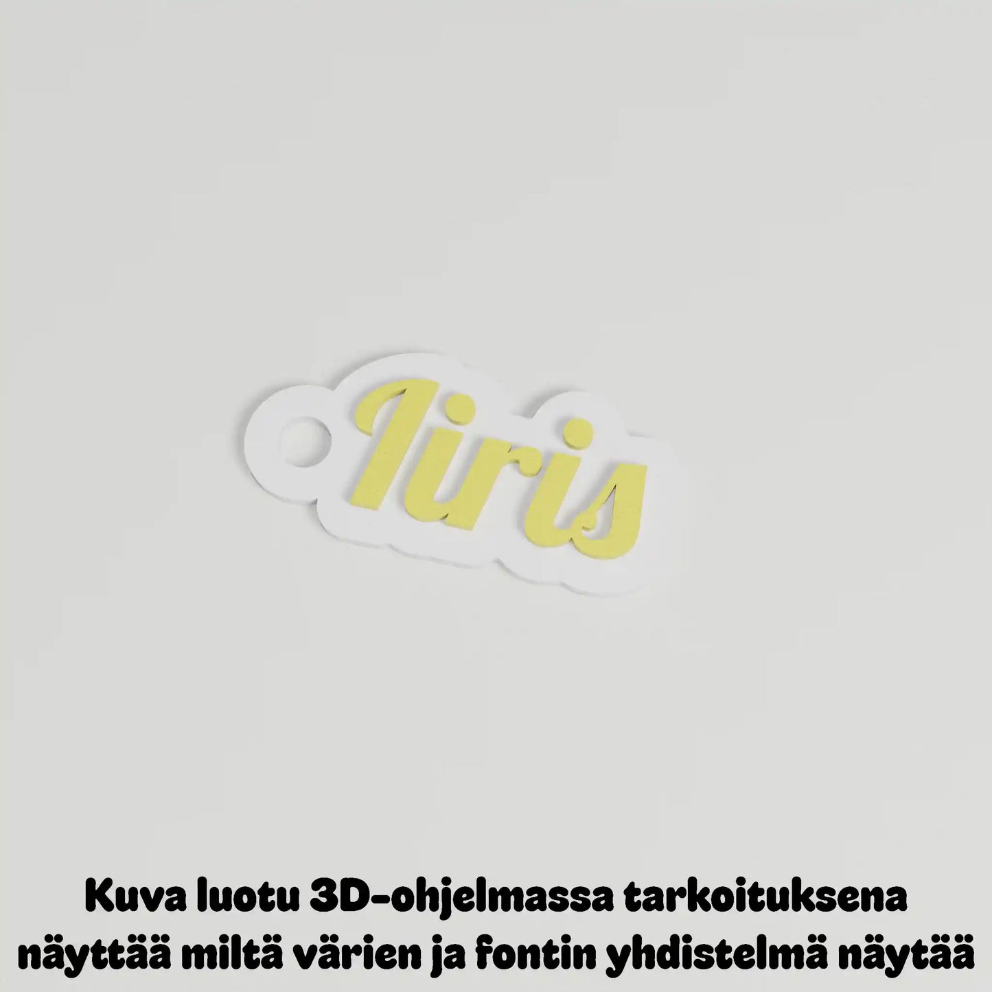 Avaimenperä omalla nimellä