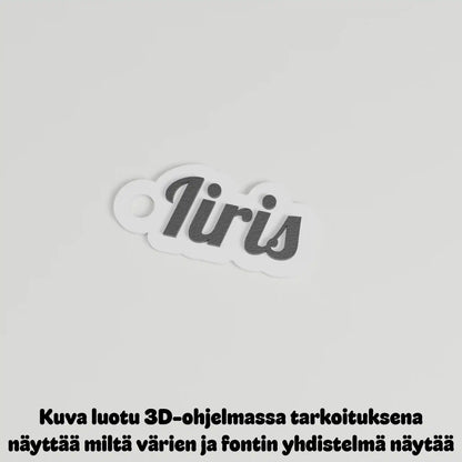 Avaimenperä omalla nimellä