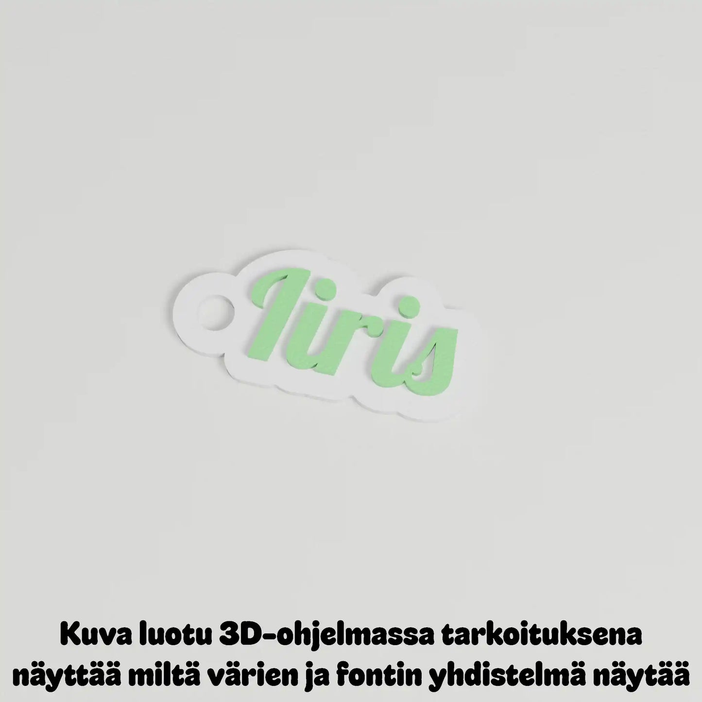 Avaimenperä omalla nimellä