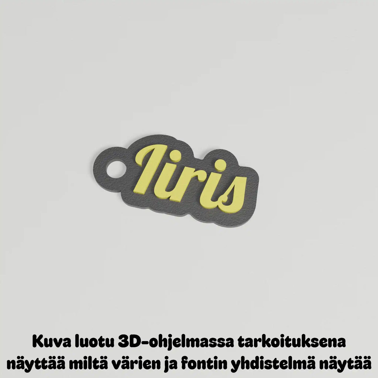 Avaimenperä omalla nimellä