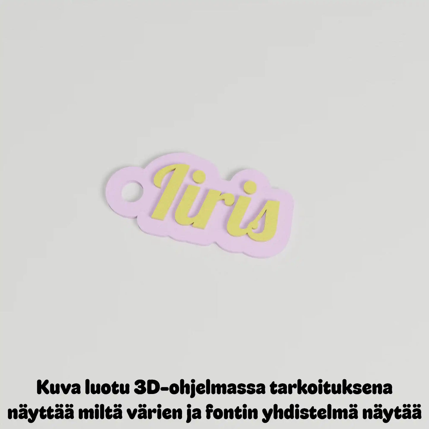 Avaimenperä omalla nimellä