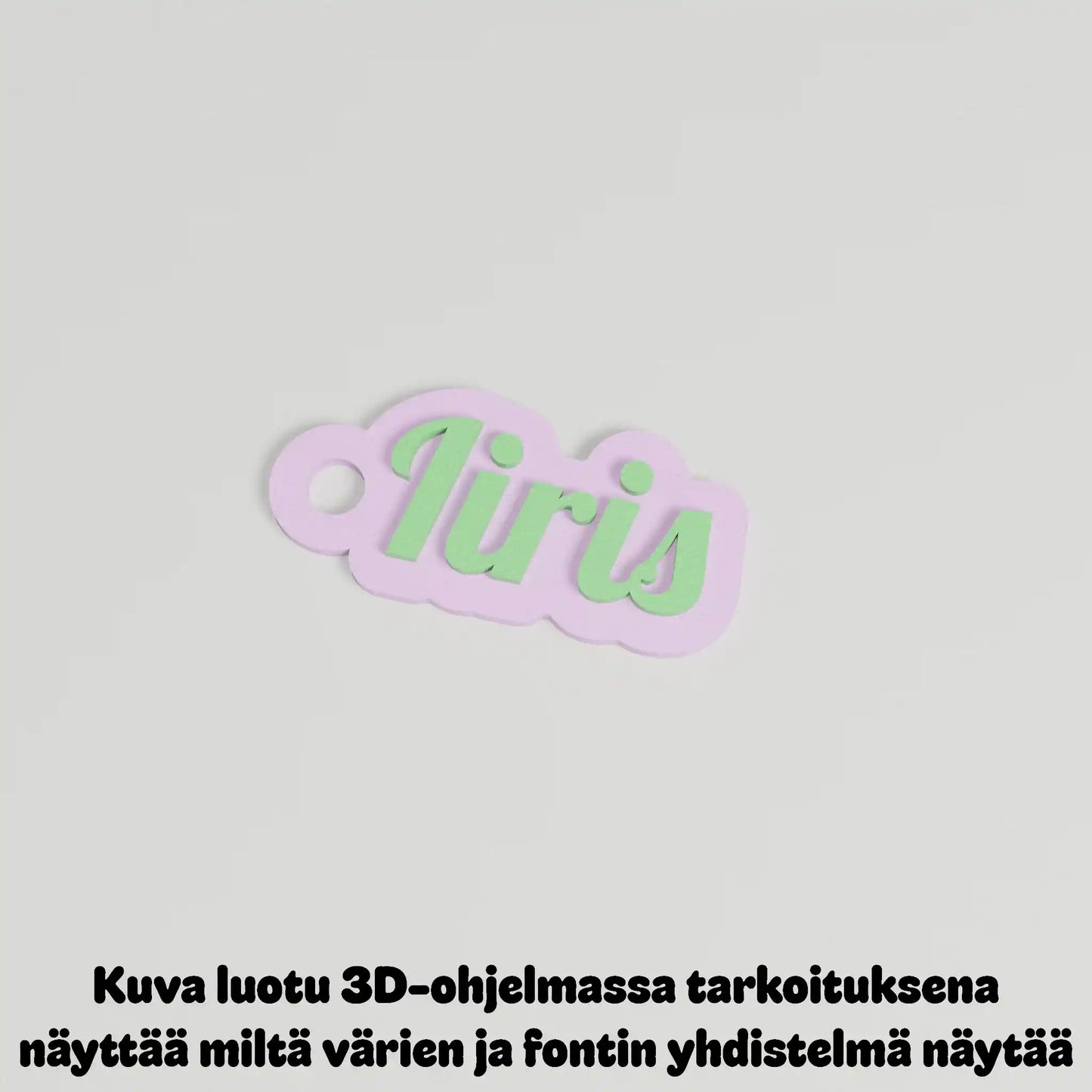 Avaimenperä omalla nimellä