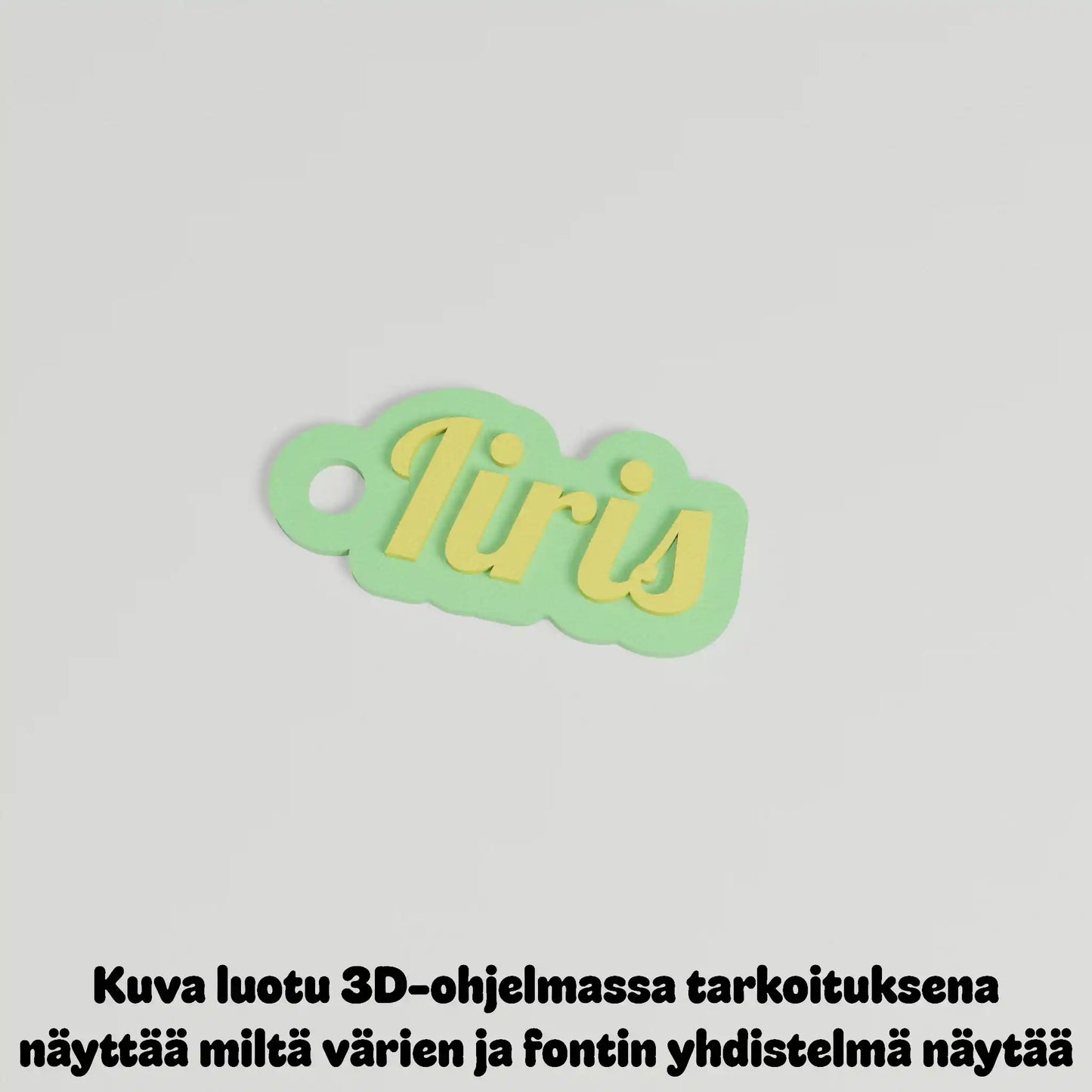 Avaimenperä omalla nimellä