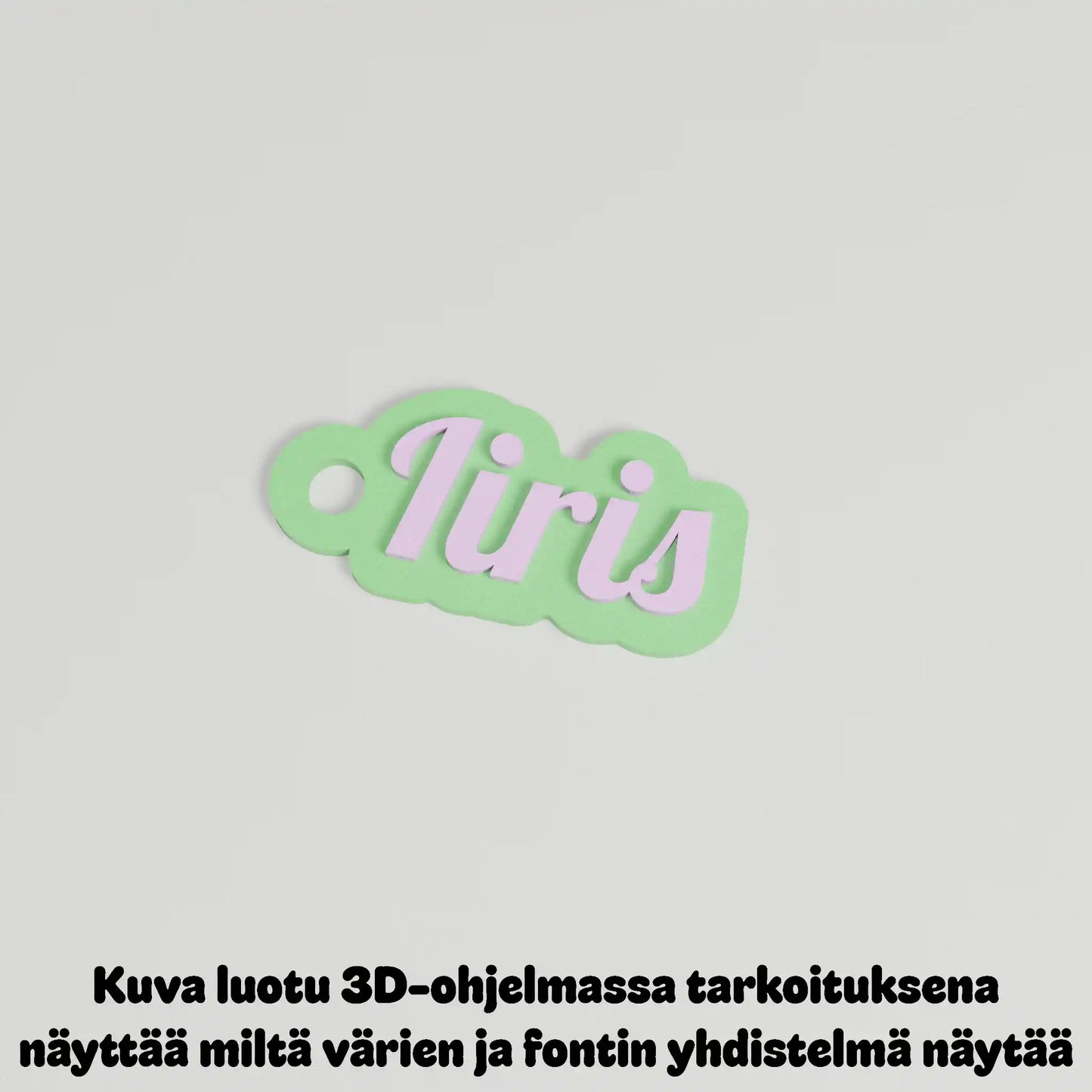 Avaimenperä omalla nimellä