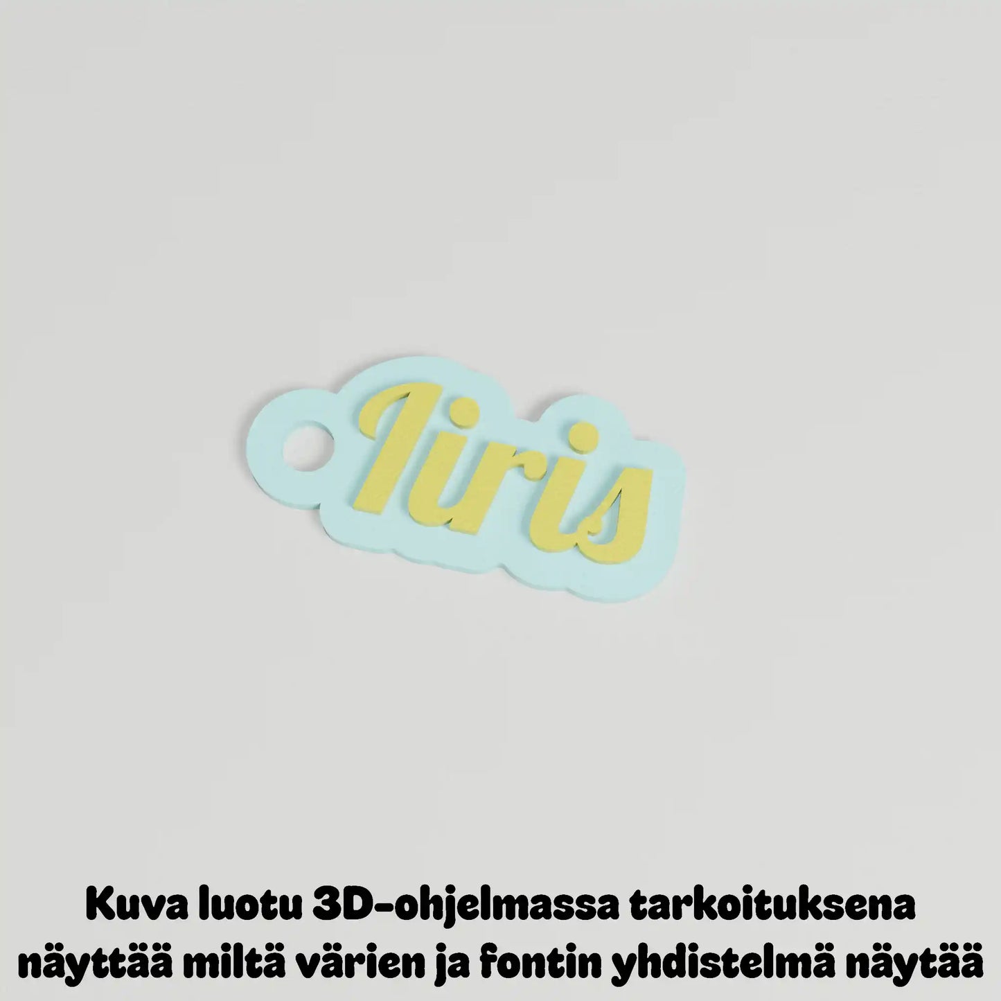 Avaimenperä omalla nimellä